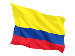 colombia_fluttering_flag_256