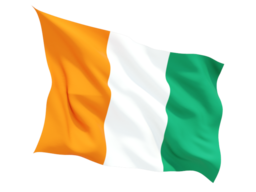 cote_d_Ivoire_fluttering_flag_256