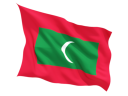 maldives_fluttering_flag_256