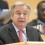 The UN High Commissioner for Refugees, António Guterres, in Greece
