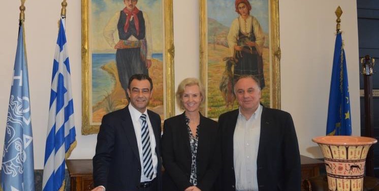 Ambassador of Sweden in Greece, Charlotte Wrangberg, visited Rhodes
