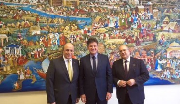 Alternate FM Xydakis meets with Slovakia’s Foreign Minister, M. Lajčák, and Deputy Minister for European Affairs, I. Korčok