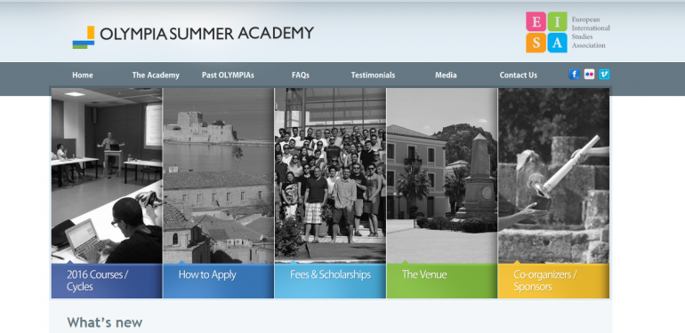 The Olympia Summer Academy
